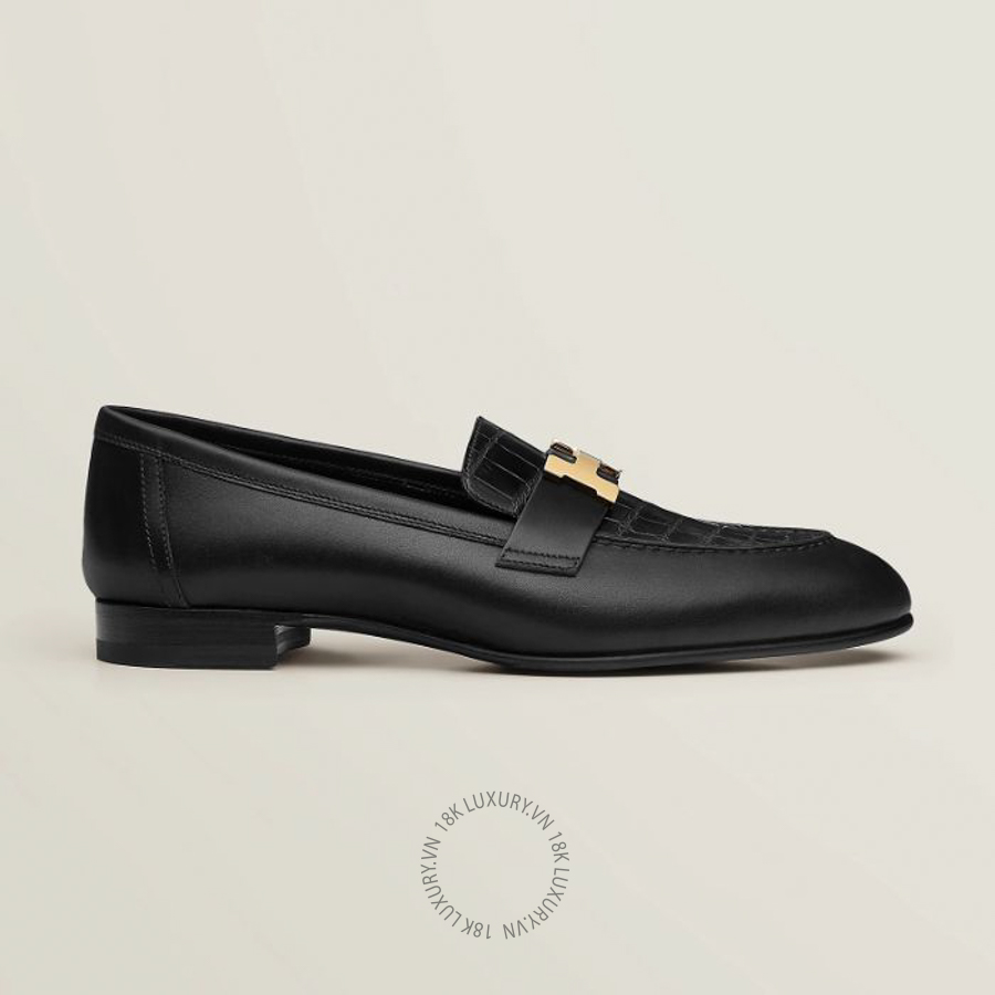 Giày Loafer Hermes Paris loafer noir H201199Z 01340 MHM603