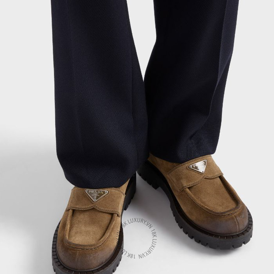 Giày loafer Prada Aged suede 2DE151_0B2_F0E2Q_F_G001 NGPR153 16 Giày loafer Prada Aged suede 2DE151_0B2_F0E2Q_F_G001 NGPR153