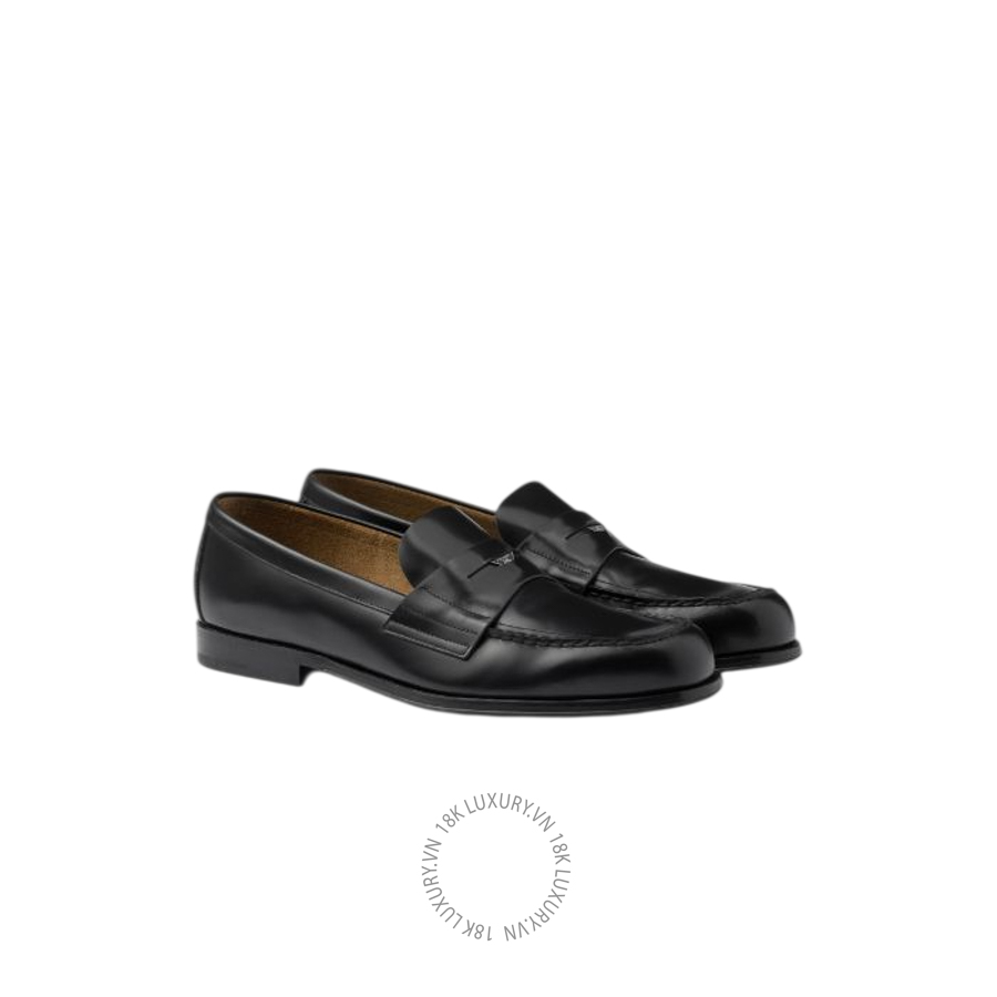 Giày loafer Prada Brushed leather 2DB201_055_F0002_F_C000 NGPR121