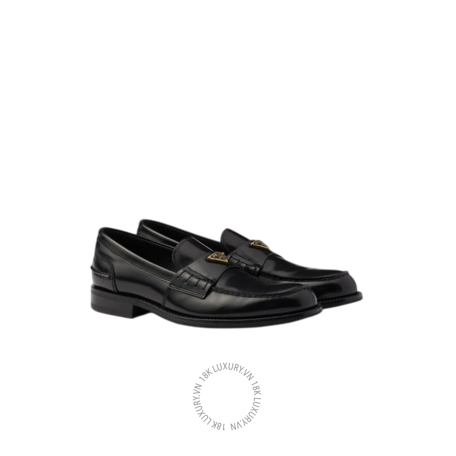 Giày loafer Prada Brushed leather 2DB223_055_F0002_F_X000 NGPR140