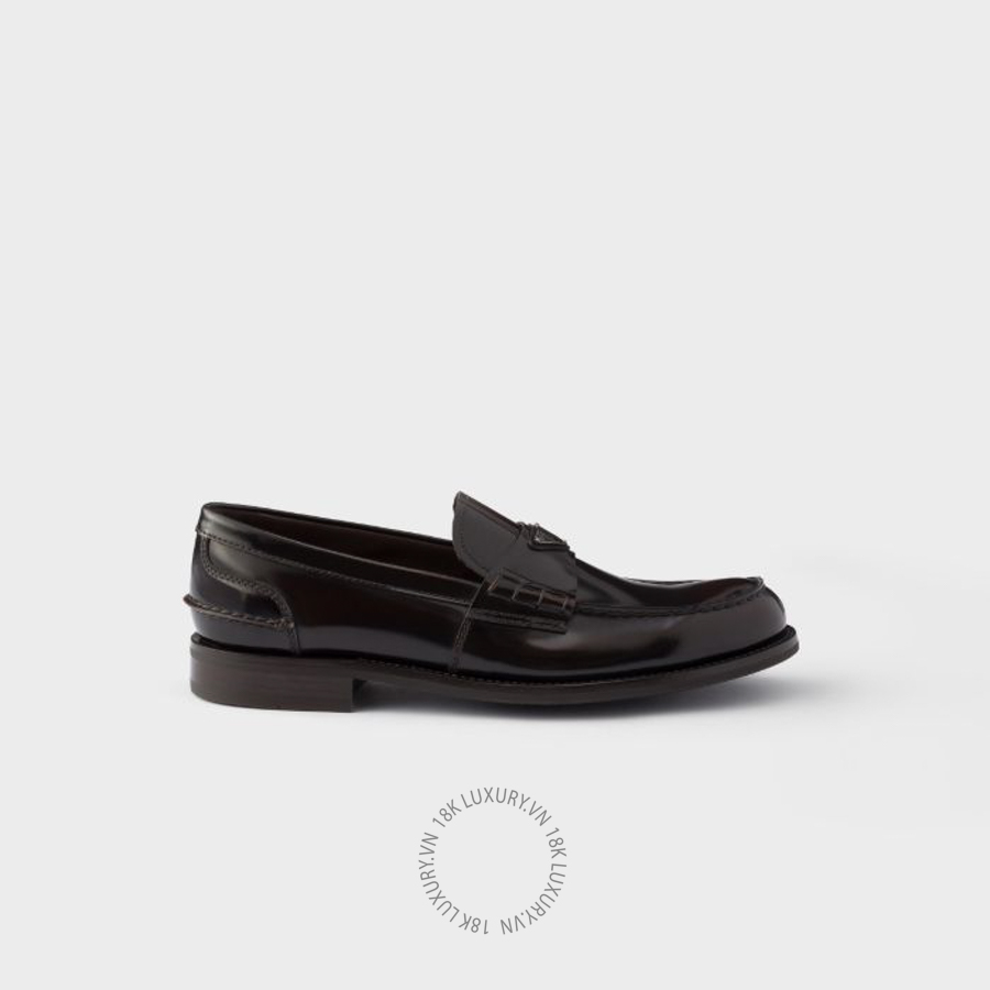 Giày loafer Prada Brushed leather 2DB223_055_F0DFH_F_X000 NGPR138
