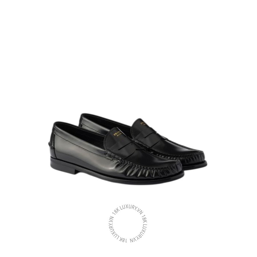 Giày loafer Prada Brushed leather 2DB239_055_F0002_F_X000 NGPR137