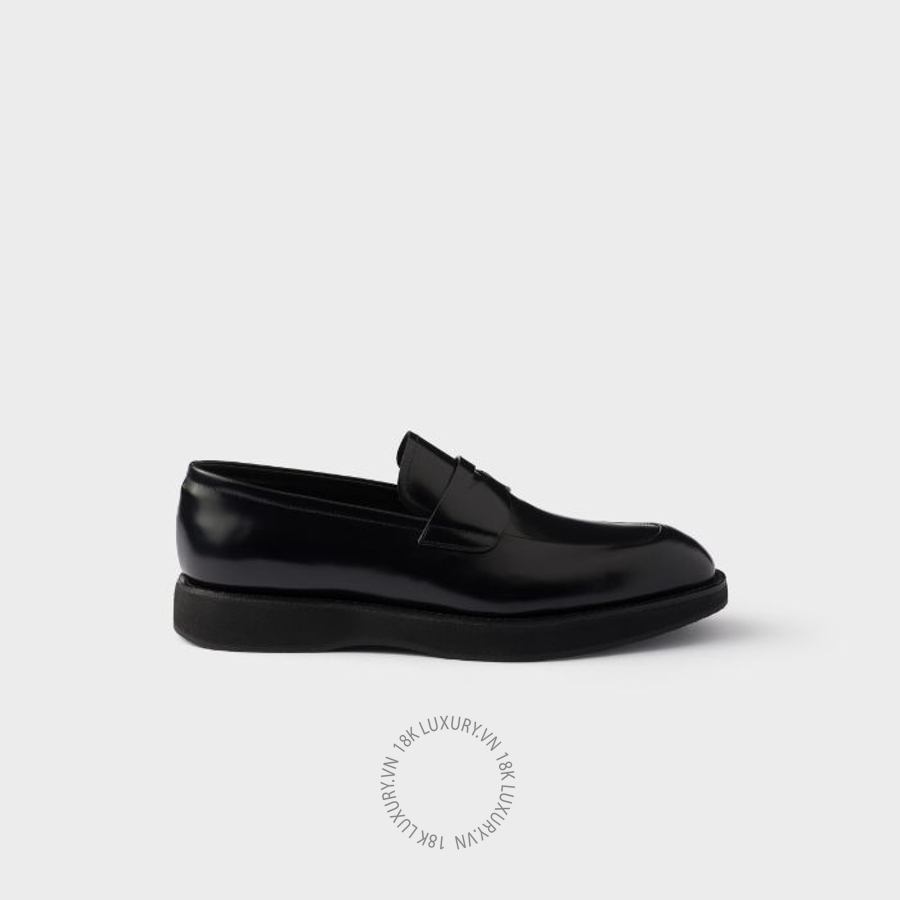 Giày loafer Prada Brushed leather 2DC230_055_F0002_F_G000 NGPR106