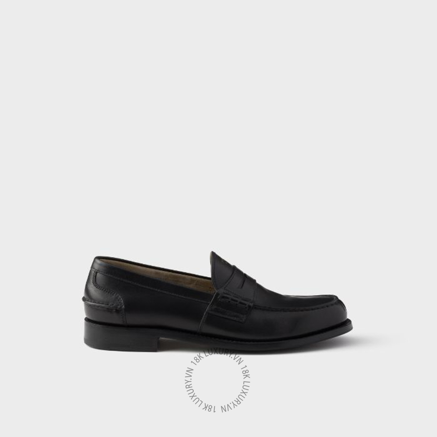 Giày loafer Prada Leather 2DB238_UZE_F0002_F_X000 NGPR158