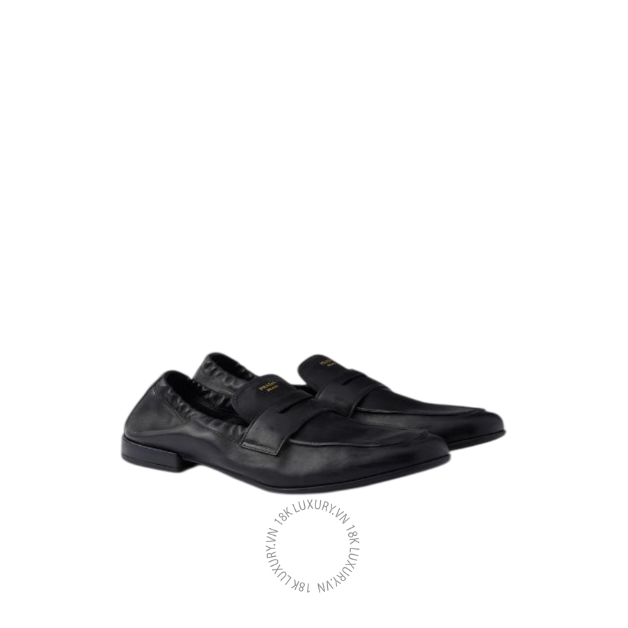 Giày loafer Prada Shuffle antiqued leather 1D051O_070_F0002_F_010 NGPR241