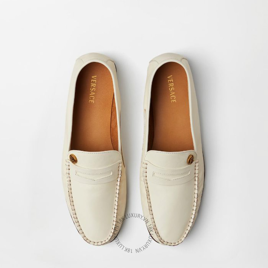 Giày Loafer Versace Guanto Leather 1025240-1A17346_1W00J VSC411