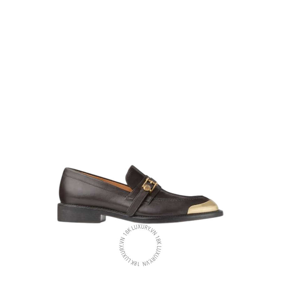 Giày Loafer Versace Primo Leather 1023319-1A17705_1NB3J VSC426