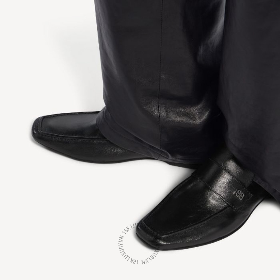 Giày Lười Balenciaga Men's Palermo Bb in Black 866552WB1O21080 BCA533 19 Giày Lười Balenciaga Men's Palermo Bb in Black 866552WB1O21080 BCA533