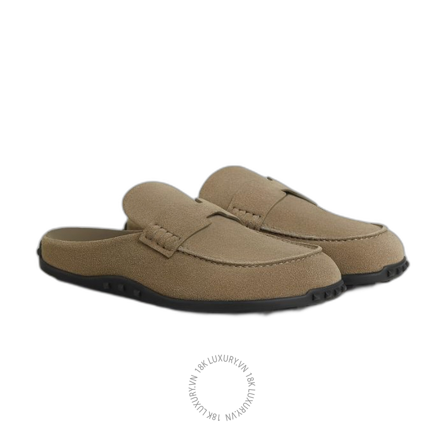 Giày lười Hermes Mix mule Étoupe H261141Z X3370 MHM578