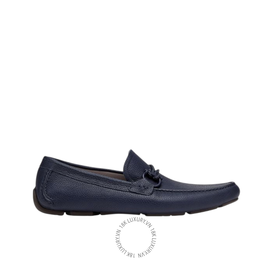 Giày lười moca nam Salvatore Ferragamo Gancini Driver ornament 02B796732481 SPP077