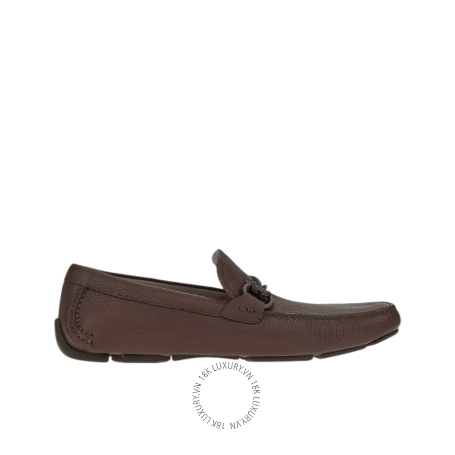 Giày lười moca nam Salvatore Ferragamo Gancini Driver ornament 02B796753176 SPP066