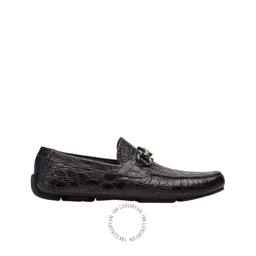 Giày lười moca nam Salvatore Ferragamo Gancini Driver ornament 02C529732688 SPP159