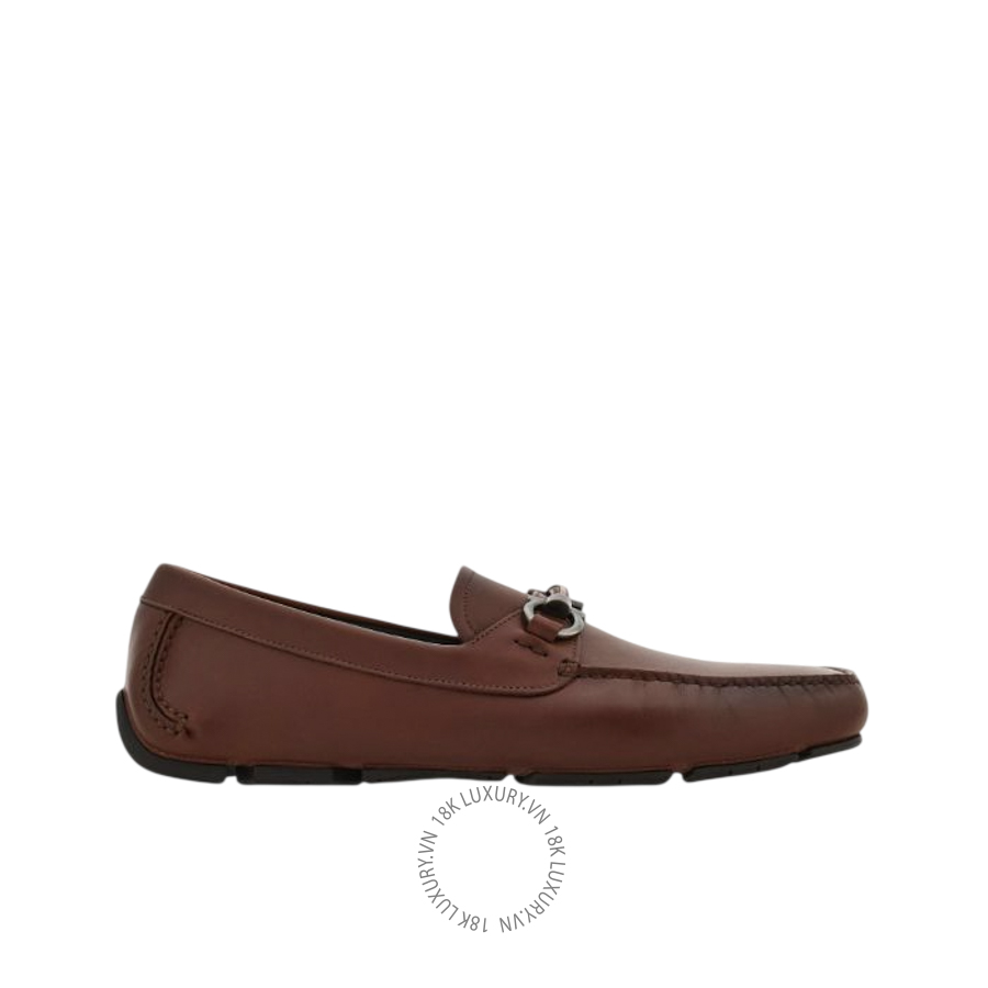 Giày lười moca nam Salvatore Ferragamo Gancini ornament driver 02A786792899 SPP027