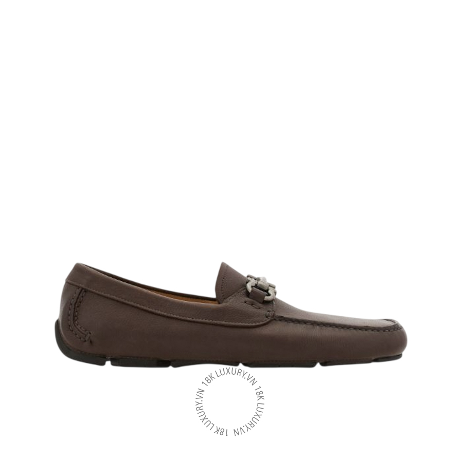 Giày lười moca nam Salvatore Ferragamo Gancini ornament driver 02C398794902 SPP070