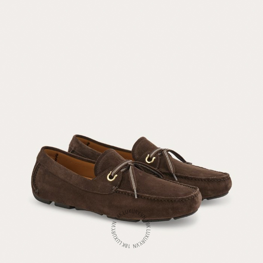 Giày lười moca nam Salvatore Ferragamo Laced driver 02A792793737 SPP075