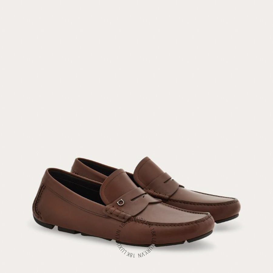 Giày lười moca nam Salvatore Ferragamo Penny driver 02A688791700 SPP079