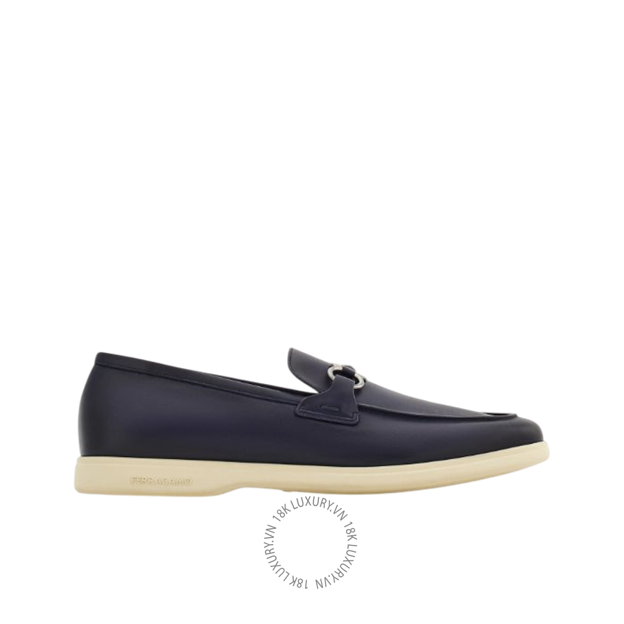 Giày lười nam Salvatore Ferragamo Casual loafer with Gancini ornament 028298778818 SPP178