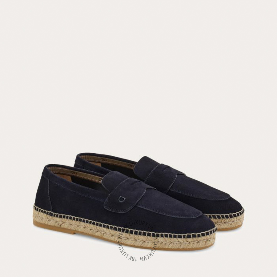 Giày lười nam Salvatore Ferragamo Espadrilles loafer 02A812792960 SPP082