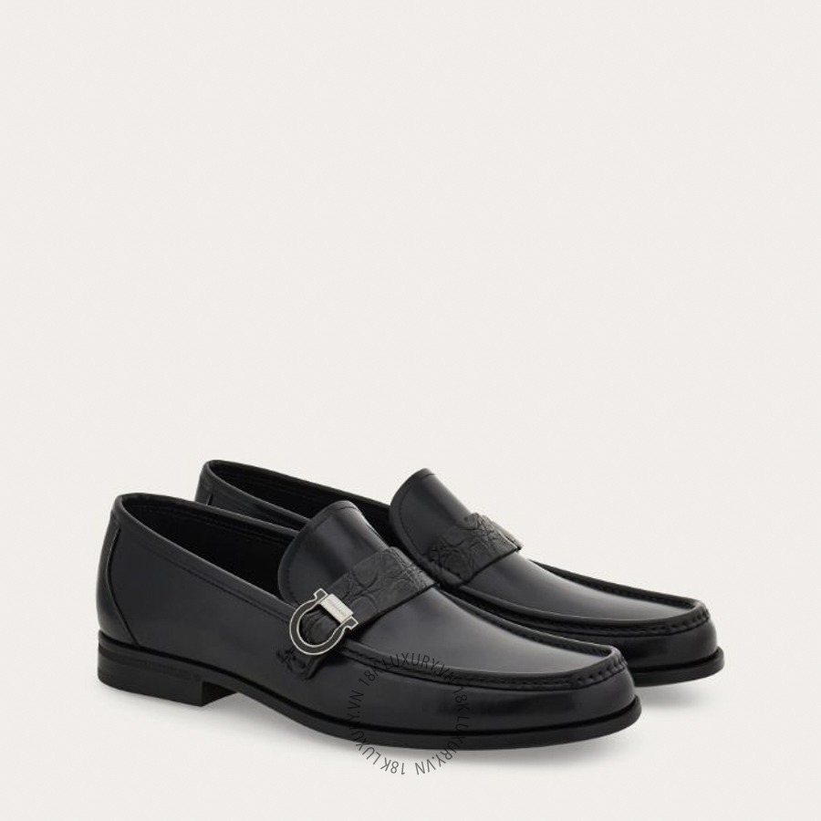 Giày lười nam Salvatore Ferragamo Gancini loafer 02A634789591 SPP214