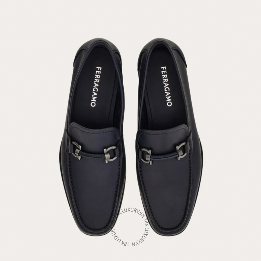 Giày lười nam Salvatore Ferragamo Gancini ornament loafer 02A783793320 SPP122 12 Giày lười nam Salvatore Ferragamo Gancini ornament loafer 02A783793320 SPP122