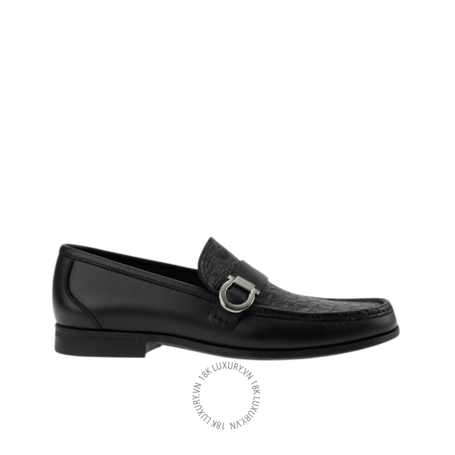 Giày lười nam Salvatore Ferragamo Loafer with Gancini ornament 02A097788713 SPP156