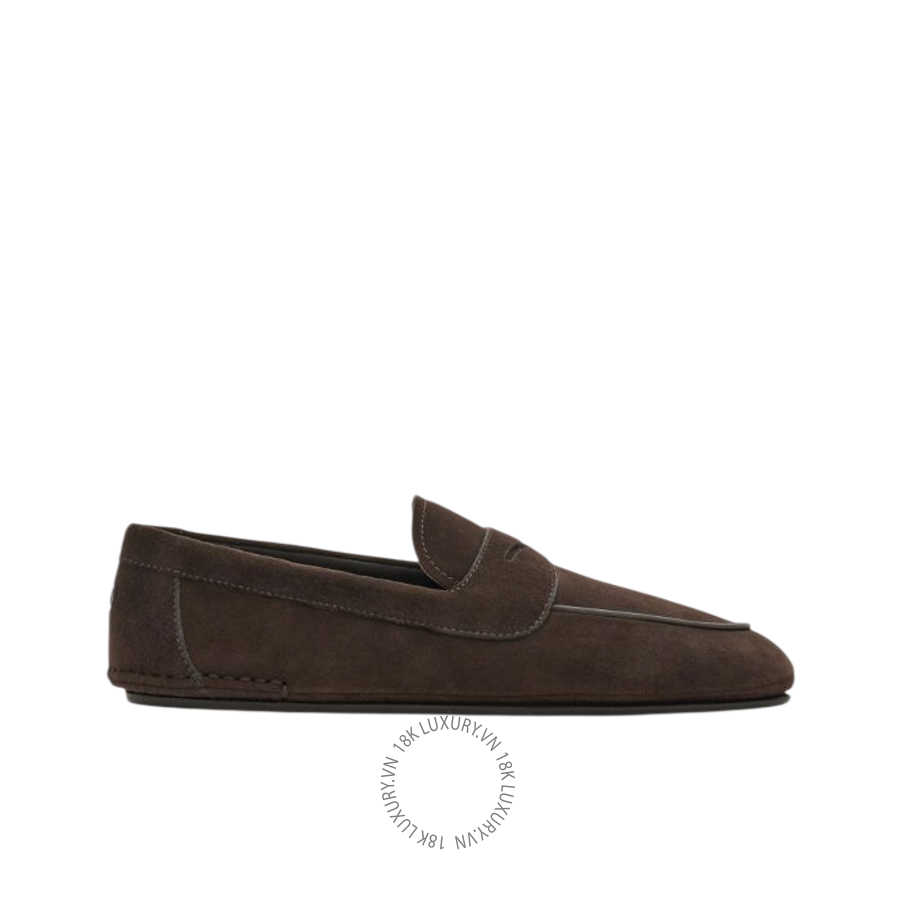 Giày lười nam Salvatore Ferragamo Suede loafer 02A827794973 SPP084