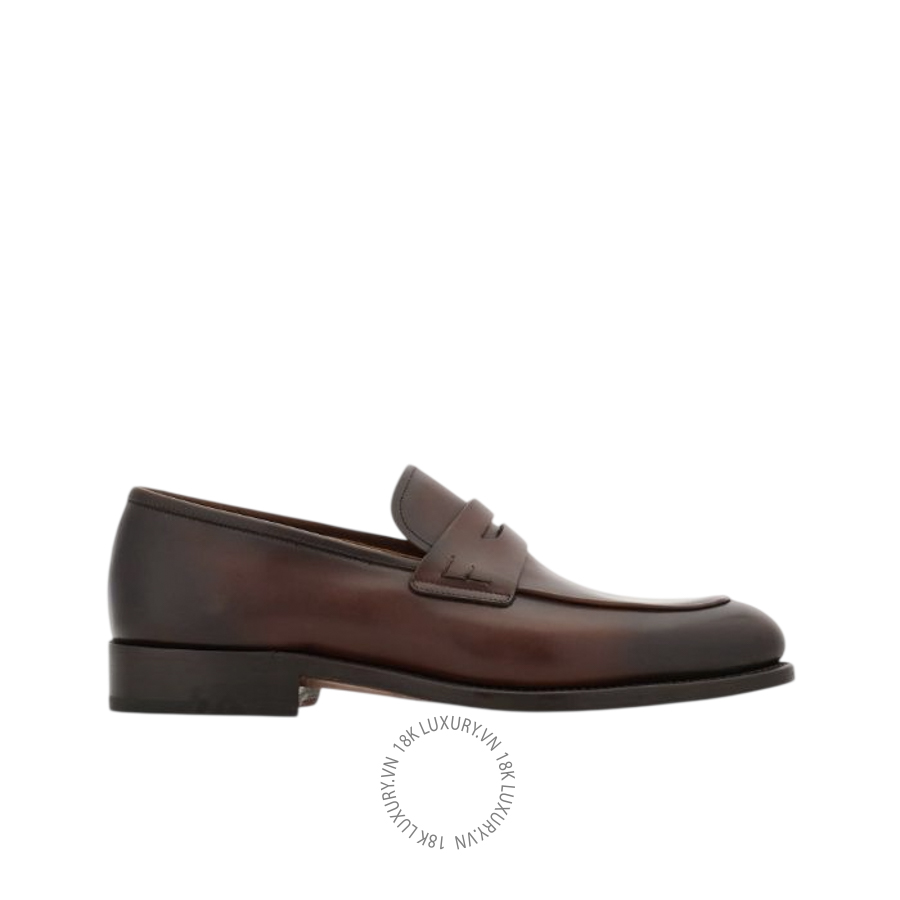 Giày lười nam Salvatore Ferragamo Tramezza Penny loafer 021664778723 SPP117