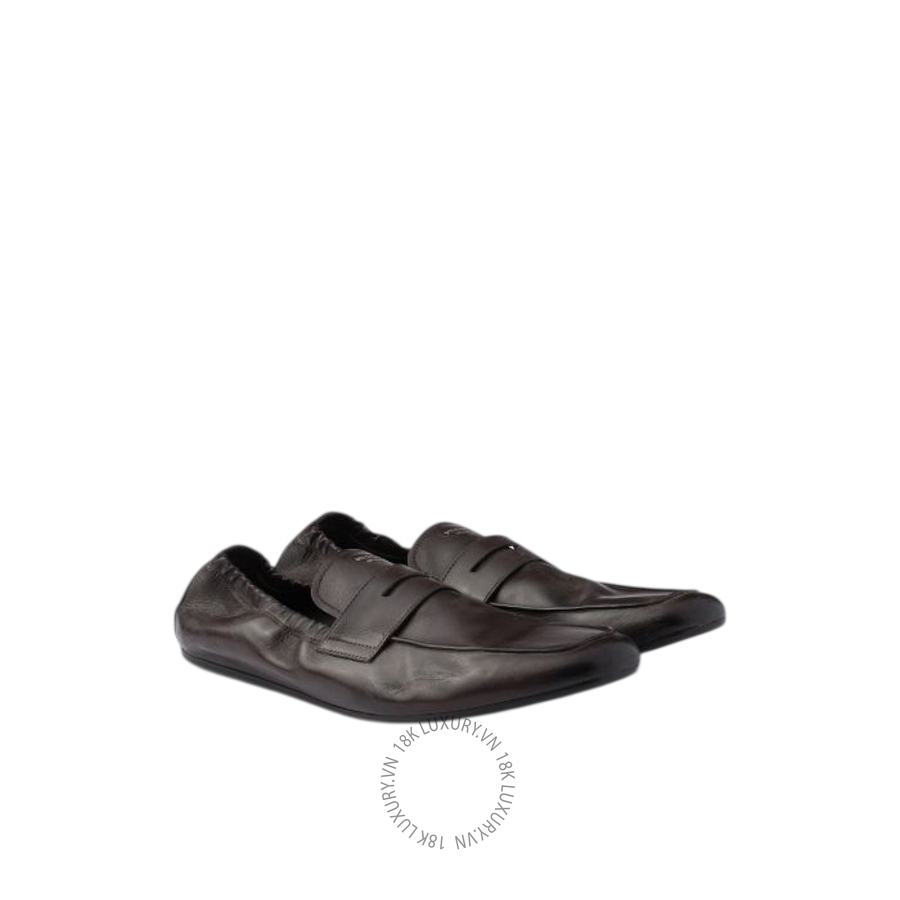 Giày moca Prada Shuffle antiqued leather 2DG158_7V6_F0003_F_G012 NGPR151