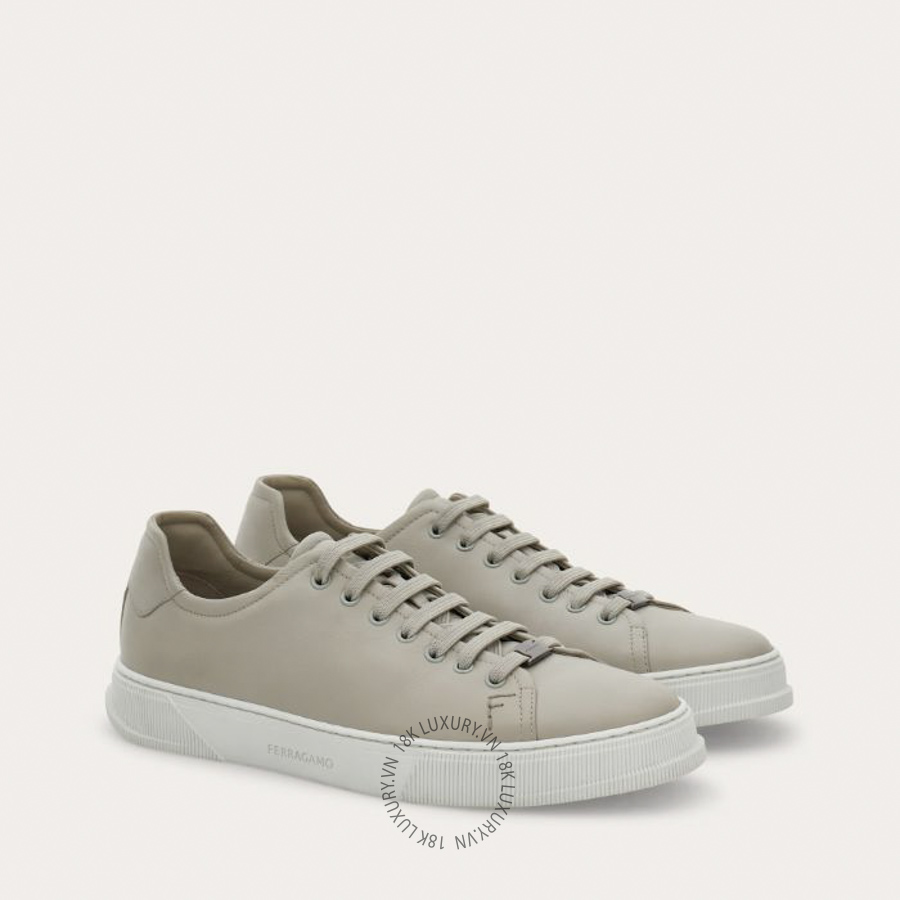 Giày nam Salvatore Ferragamo Elastic lace sneaker 029773784528 SPP059