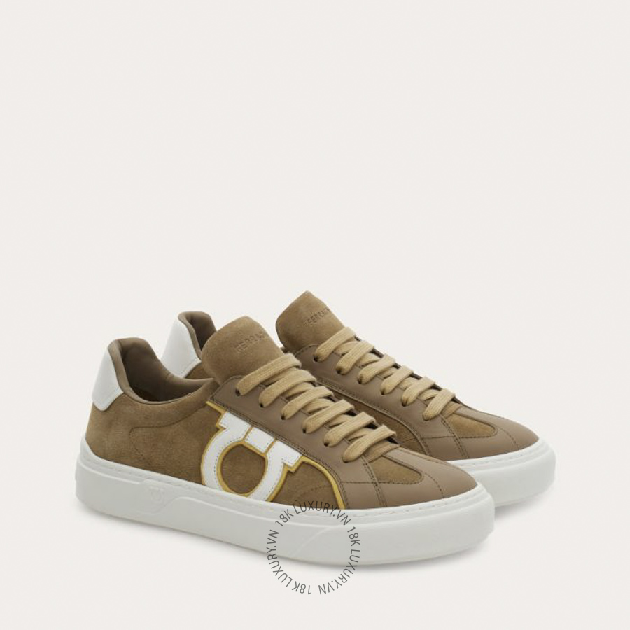 Giày nam Salvatore Ferragamo Gancini sneaker 02B016796392 SPP054