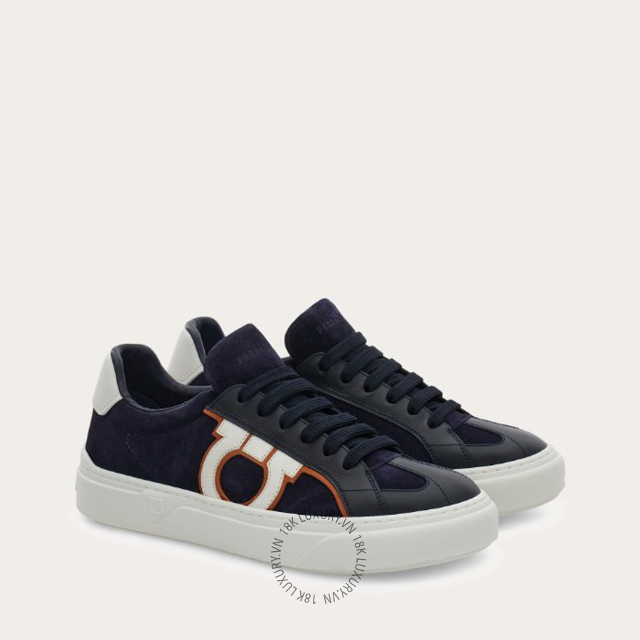 Giày nam Salvatore Ferragamo Gancini sneaker 02B016796393 SPP056