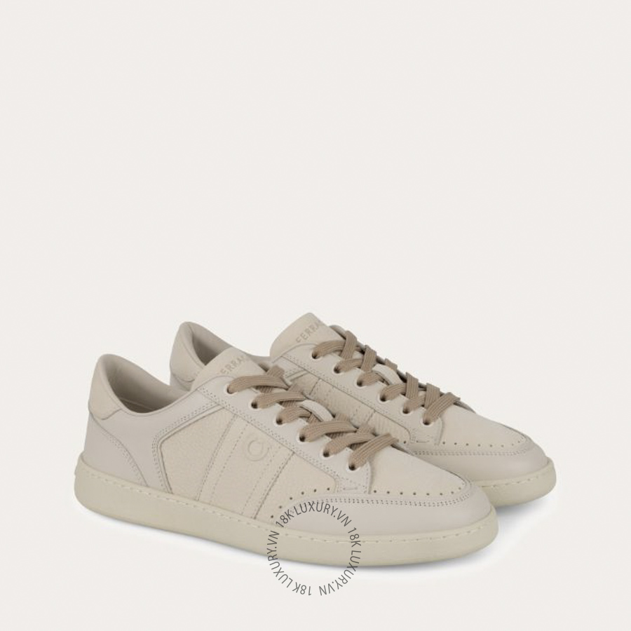 Giày nam Salvatore Ferragamo Low-top sneaker with signature 02B081797143 SPP017