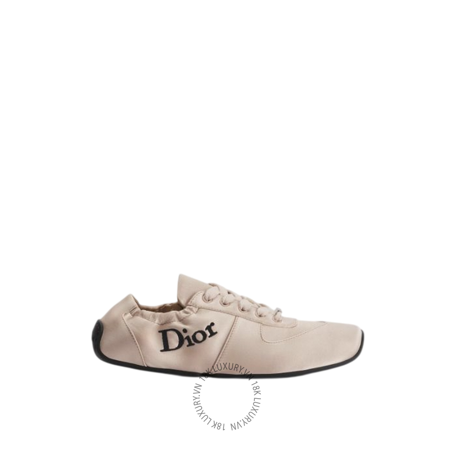 Giày Sneaker Dior Cœur Pink Beige Satin KCK531SAT_S19U WWHG047