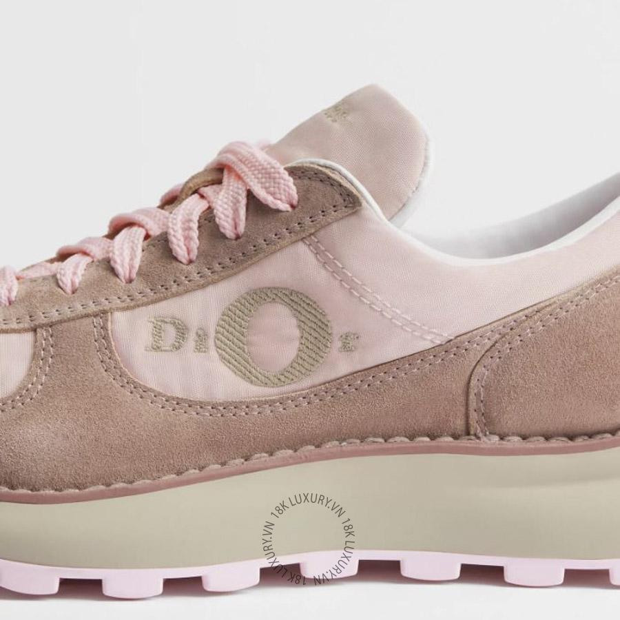 Giày Sneaker Dior Squash Rose Tendre Suede Calfskin and Technical Fabric KCK551TFS_S81P WWHG014 18 Giày Sneaker Dior Squash Rose Tendre Suede Calfskin and Technical Fabric KCK551TFS_S81P WWHG014