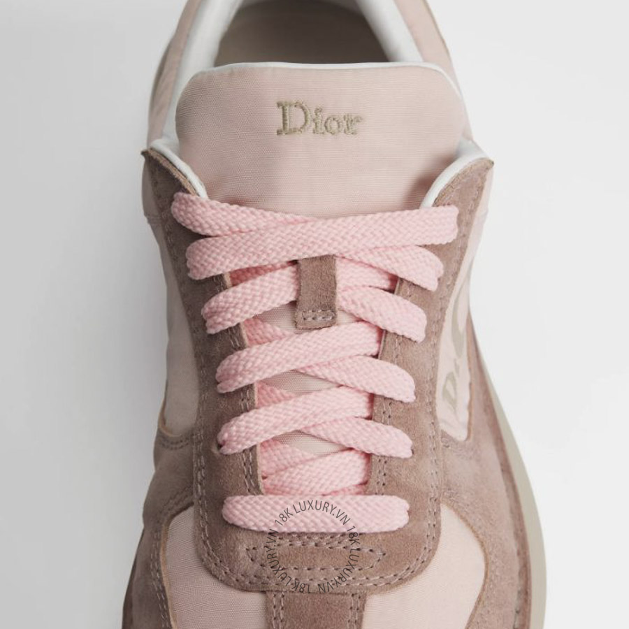 Giày Sneaker Dior Squash Rose Tendre Suede Calfskin and Technical Fabric KCK551TFS_S81P WWHG014 20 Giày Sneaker Dior Squash Rose Tendre Suede Calfskin and Technical Fabric KCK551TFS_S81P WWHG014