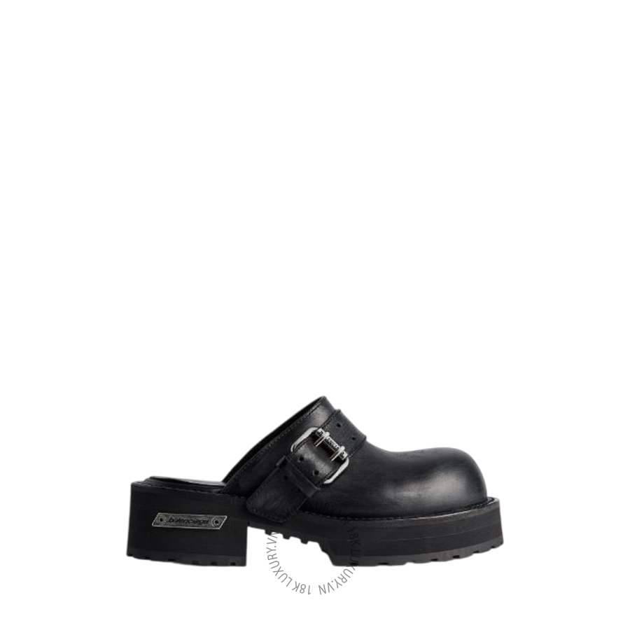 Giày Sục Balenciaga Women's Venom Mule in Black 866571WBEQ41081 BCA677