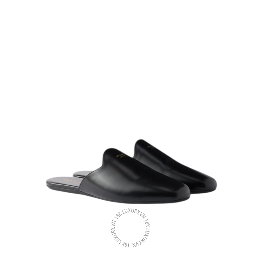 Giày sục Prada Brushed leather mules 1S008O_055_F0002_F_A005 NGPR352