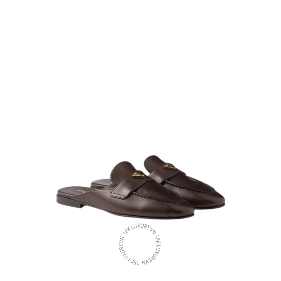 Giày sục Prada Leather slippers 1D766N_070_F0003_F_010 NGPR245