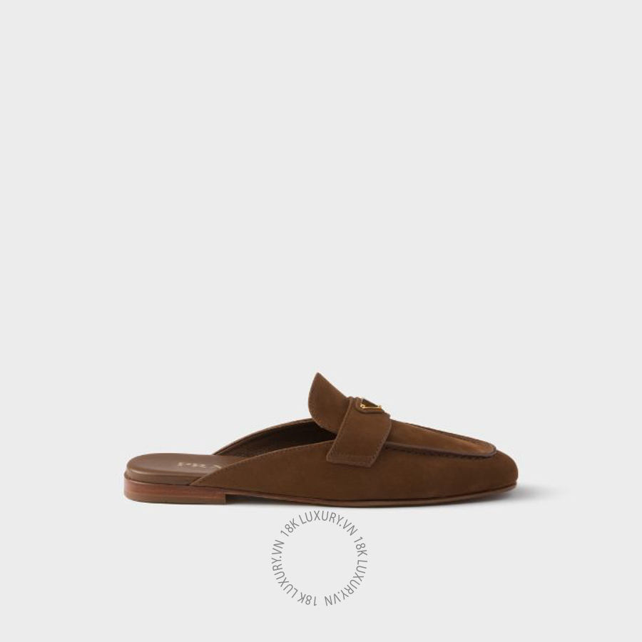 Giày sục Prada Nubuck mules 1D766N_037_F0324_F_010 NGPR246