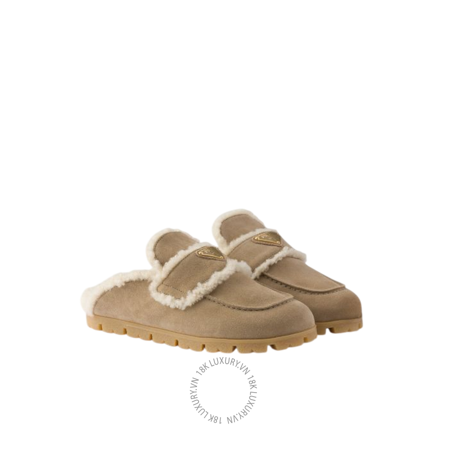 Giày sục Prada Suede and shearling mules 1R129O_JFT_F0F24_F_ZF20 NGPR260