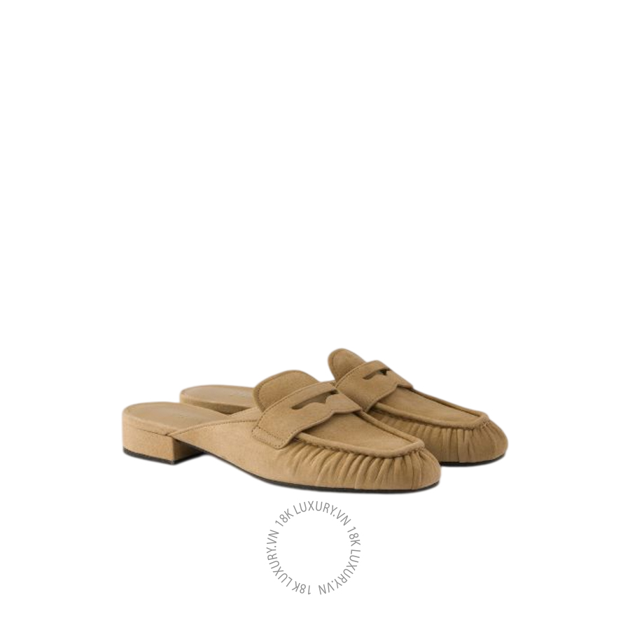 Giày sục Prada Suede mules 1D174O_008_F0379_F_020 NGPR348