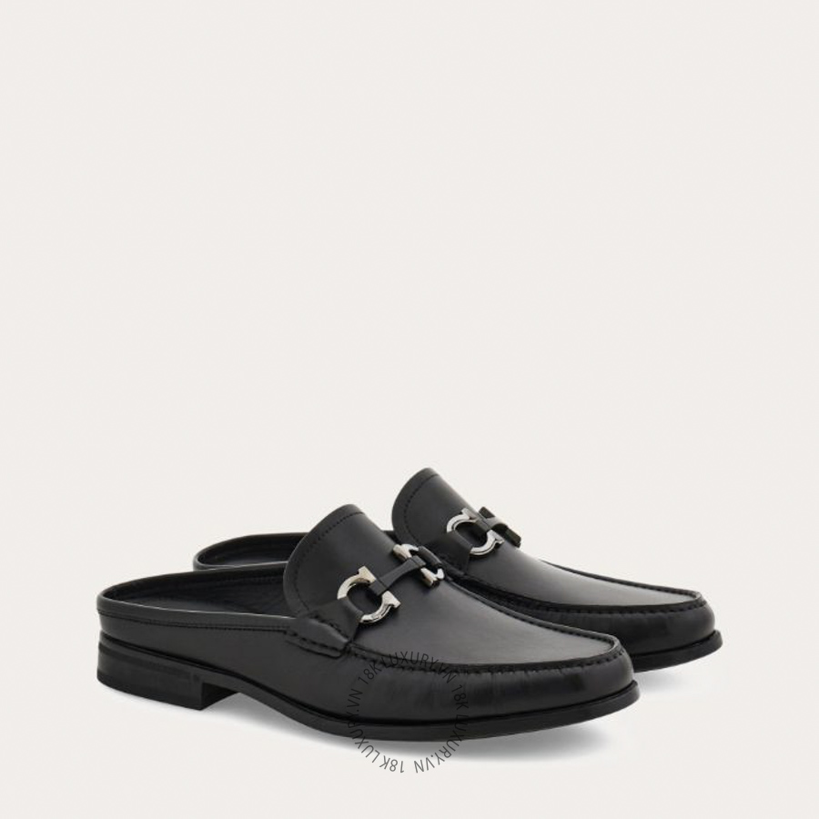 Giày sục Salvatore Ferragamo Gancini ornament mule 02A785793328 SPP104