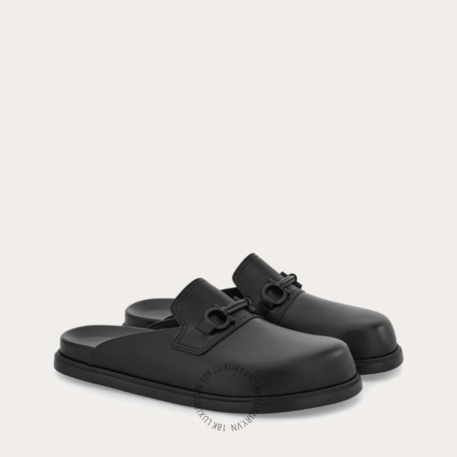 Giày sục Salvatore Ferragamo Gancini ornament mule 02A939795190 SPP102