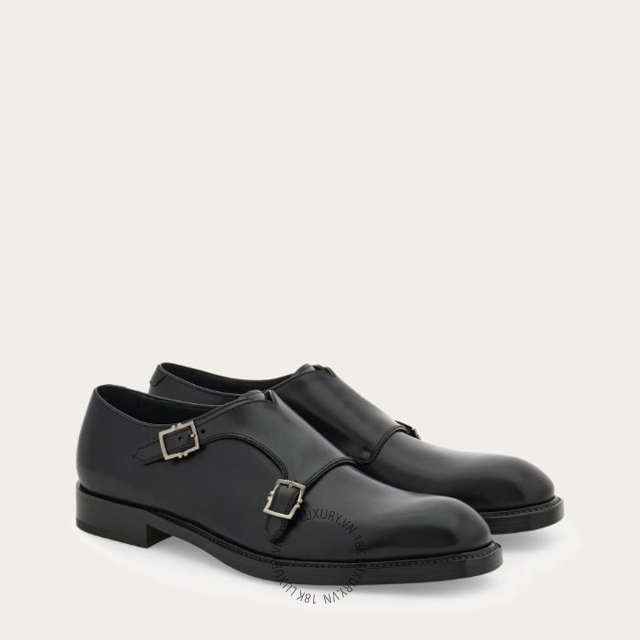 Giày tây nam Salvatore Ferragamo Double monkstrap 02B024796954 SPP200