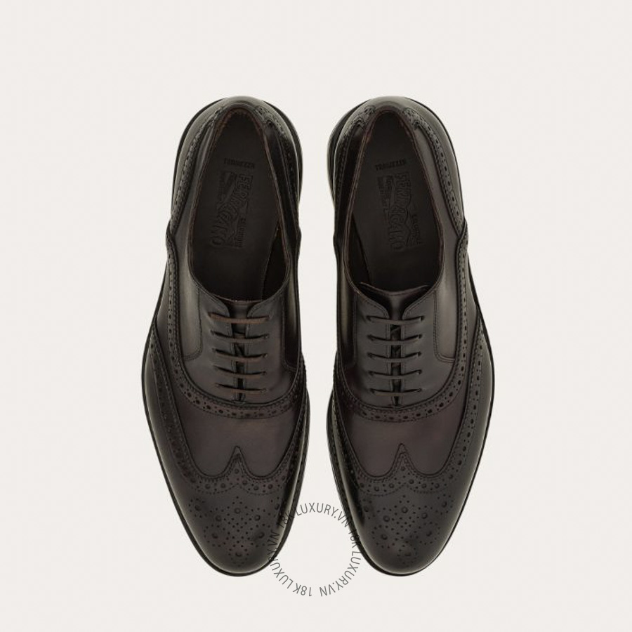 Giày tây nam Salvatore Ferragamo Tramezza Oxford Brogue 029596778815 SPP193 12 Giày tây nam Salvatore Ferragamo Tramezza Oxford Brogue 029596778815 SPP193