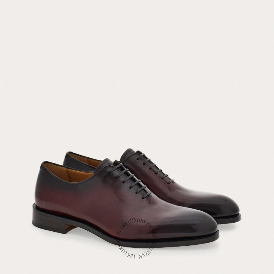 Giày tây nam Salvatore Ferragamo Tramezza plain toe Oxford 02B482774193 SPP141
