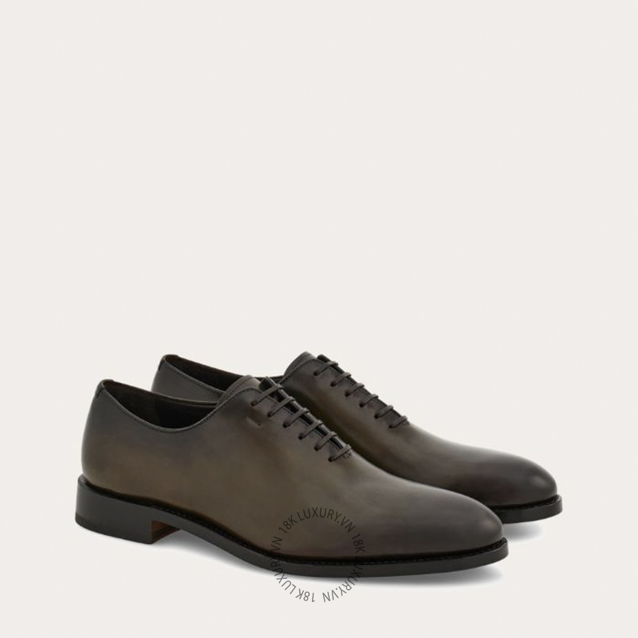 Giày tây nam Salvatore Ferragamo Tramezza plain toe Oxford 02B482778778 SPP145