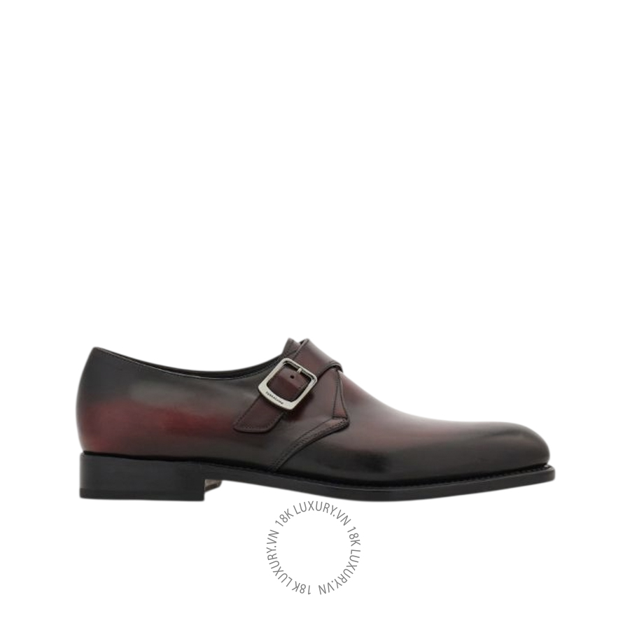 Giày tây nam Salvatore Ferragamo Tramezza single monkstrap 02A818794923 SPP195