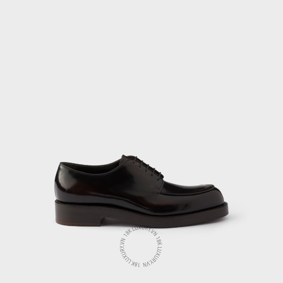 Giày tây Prada Brushed leather derby 2EA166_055_F0038_F_X000 NGPR149