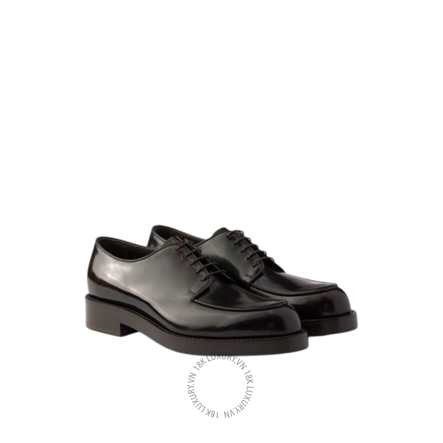 Giày tây Prada Brushed leather derby 2EA166_055_F0038_F_X000 NGPR149